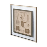 Equine Riding Gear II v2 by Mercana Studio Hand Embellished Framed Art Print Matted under Glass from Mercana - Luna Furniture