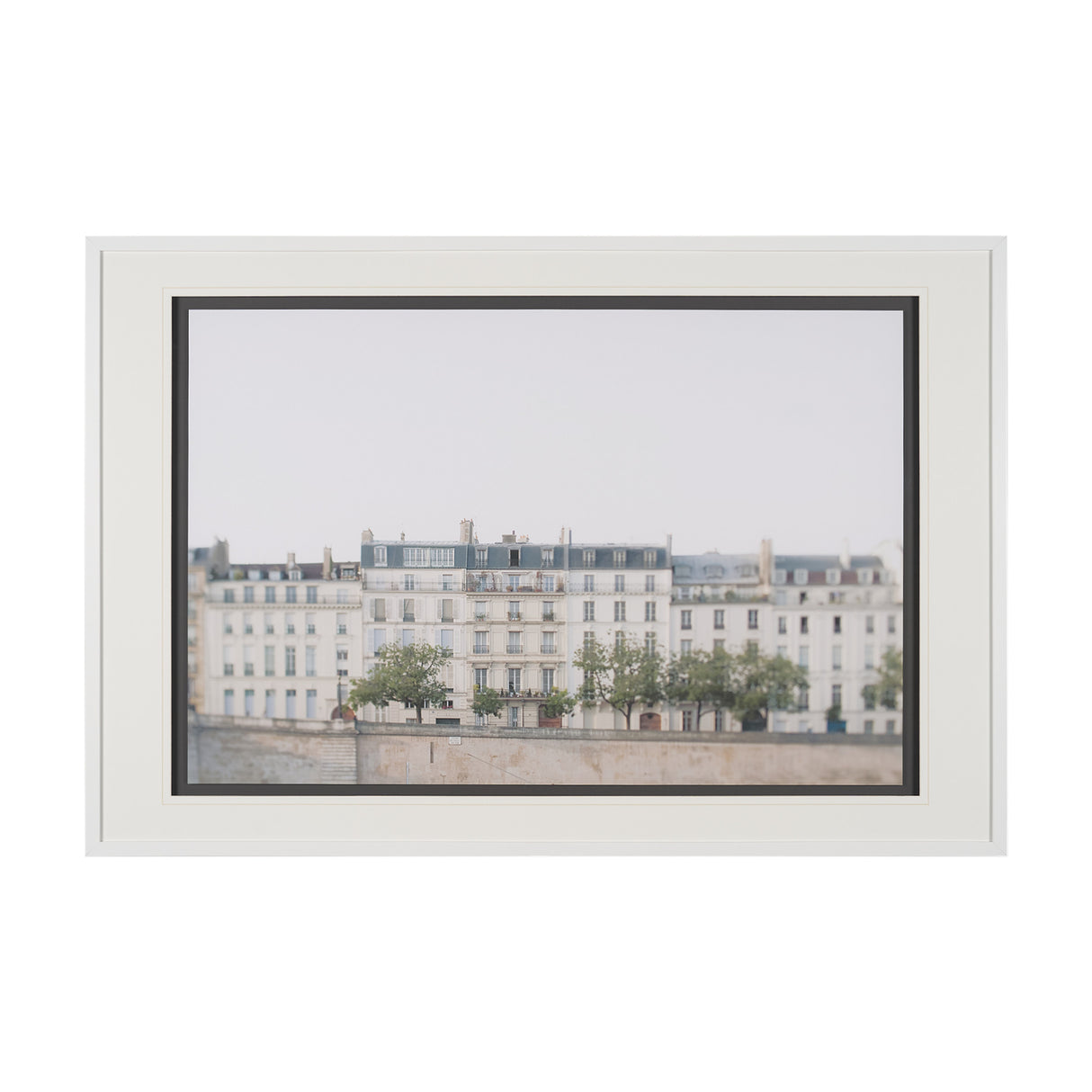 Amour de la Ville by Irene Suchocki a Hand Embellished Textured Framed Art Photo Matted under Glass from Mercana - Luna Furniture