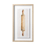 Floursack Kitchen I by Mercana Studio Hand Embellished Textured Framed Art Print Matted under Glass from Mercana - Luna Furniture