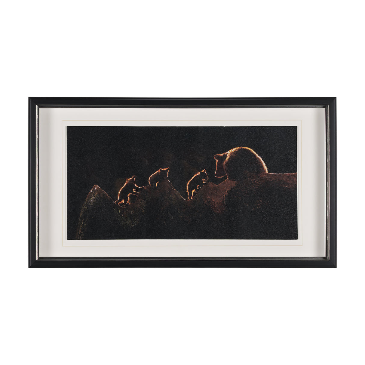 Triplets by Xavier Ortega a Framed Photo Art Print Matted under Glass from Mercana - Luna Furniture
