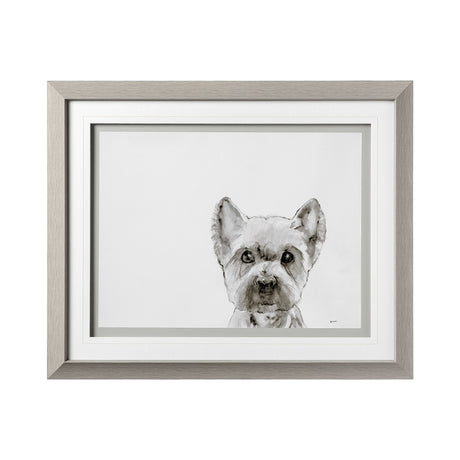 Walk Time 1 by Mercana Studio a Hand Embellished Textured Framed Art Print Matted under Glass from Mercana - Luna Furniture