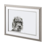 Walk Time 2 by Mercana Studio a Hand Embellished Textured Framed Art Print Matted under Glass from Mercana - Luna Furniture