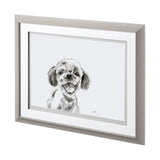 Walk Time 3 by Mercana Studio a Hand Embellished Textured Framed Art Print Matted under Glass from Mercana - Luna Furniture