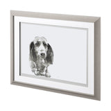 Walk Time 4 by Mercana Studio a Hand Embellished Textured Framed Art Print Matted under Glass from Mercana - Luna Furniture