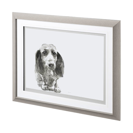Walk Time 4 by Mercana Studio a Hand Embellished Textured Framed Art Print Matted under Glass from Mercana - Luna Furniture