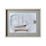 Sail the Seas I by Jennifer Paxton Parker a Framed Art Print Matted under Glass from Mercana - Luna Furniture