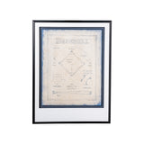 All About the Game I by Ethan Harper a Framed Art Print Matted under Glass from Mercana - Luna Furniture