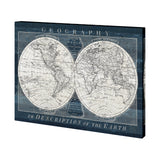 Old World Globe by Mercana Studio a Hand Embellished Textured Canvas from Mercana - Luna Furniture