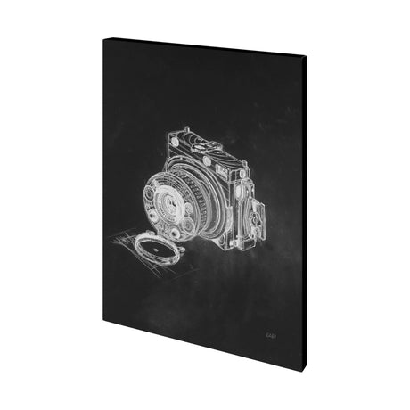 Compass Camera I by Mercana Studio a Hand Embellished Textured Canvas from Mercana - Luna Furniture