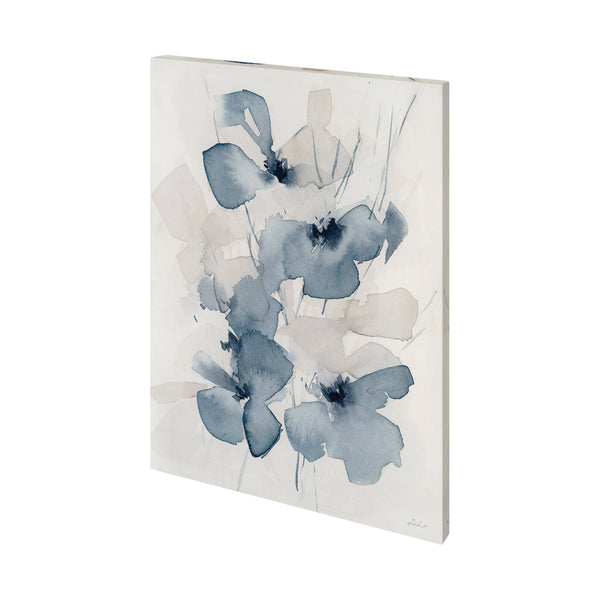 Aubretia II by Mercana Studio a Hand Embellished Textured Canvas