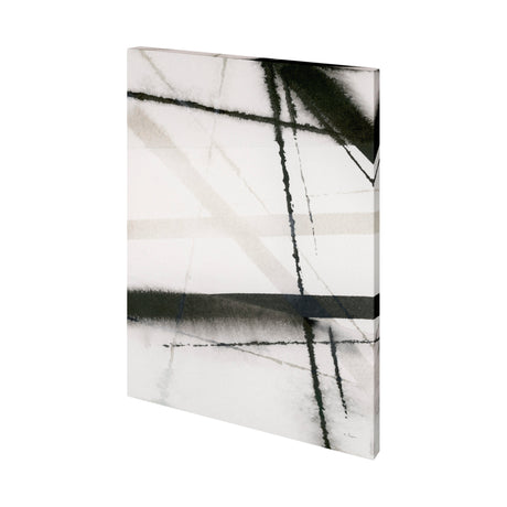 Clouding Mirror I by Mercana Studio a Hand Embellished Textured Canvas from Mercana - Luna Furniture