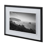 False Klamath Cove by Bisig a Hand Embellished Textured Framed Photo Art Print Matted under Glass from Mercana - Luna Furniture