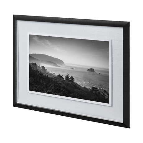 False Klamath Cove by Bisig a Hand Embellished Textured Framed Photo Art Print Matted under Glass from Mercana - Luna Furniture
