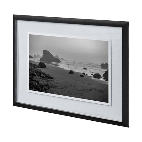 Myers Creek Beach by Bisig a Hand Embellished Textured Framed Photo Art Print Matted under Glass from Mercana - Luna Furniture