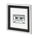 Mix Tape by Lawyer a Hand Embellished Textured Framed Art Print Matted under Glass from Mercana - Luna Furniture