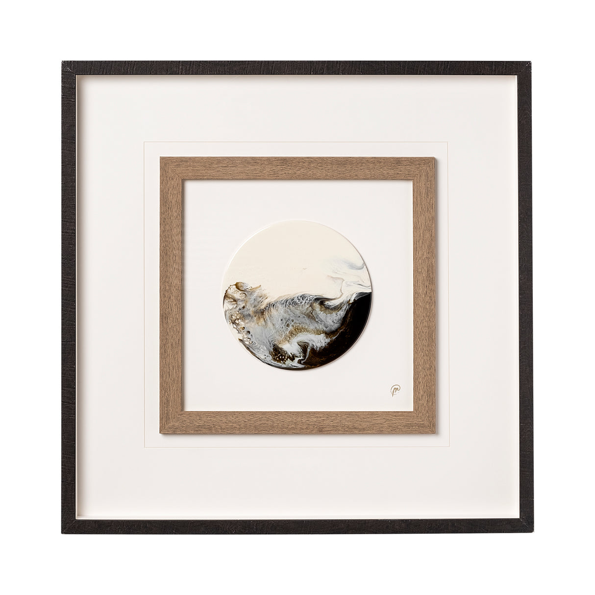 Threshold by Panpan Zhang a Framed Art Print Matted under Glass from Mercana - Luna Furniture