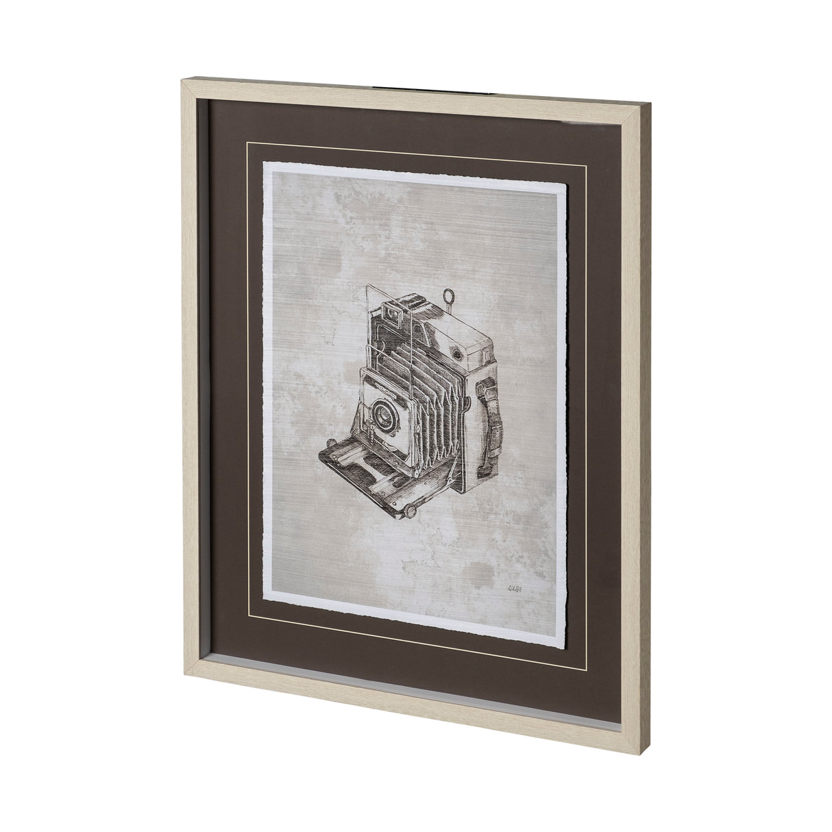 Pacemaker Bronze I by Alarm a Hand Embellished Textured Framed Art Print Matted under Glass from Mercana - Luna Furniture
