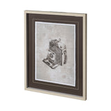 Pacemaker Bronze I by Alarm a Hand Embellished Textured Framed Art Print Matted under Glass from Mercana - Luna Furniture