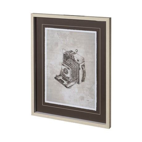 Pacemaker Bronze I by Alarm a Hand Embellished Textured Framed Art Print Matted under Glass from Mercana - Luna Furniture
