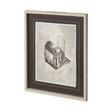 Pacemaker Bronze II by Alarm a Hand Embellished Textured Framed Art Print Matted under Glass from Mercana - Luna Furniture