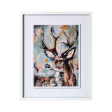 Buck by Altamura a Hand Embellished Textured Framed Art Print Matted under Glass from Mercana - Luna Furniture