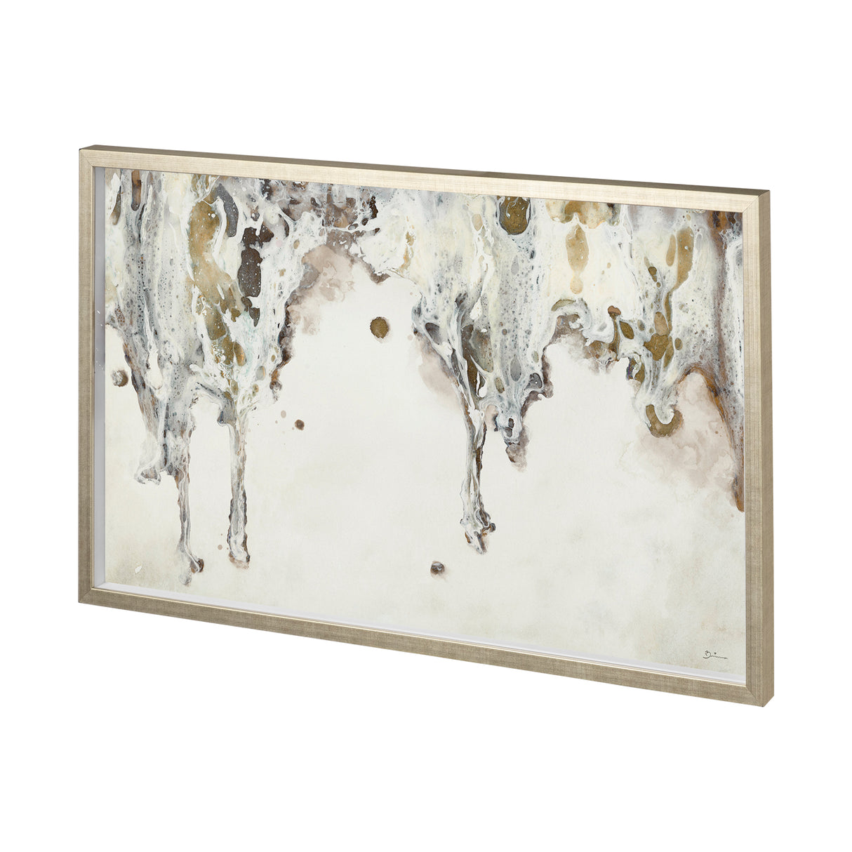 Icarus II by Mercana Studio a Hand Embellished Textured Framed Art Print Matted under Glass from Mercana - Luna Furniture