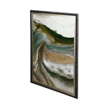 Equatorial Drift I by Mercana Studio a Hand Embellished Textured Framed Art Print Matted under Glass from Mercana - Luna Furniture