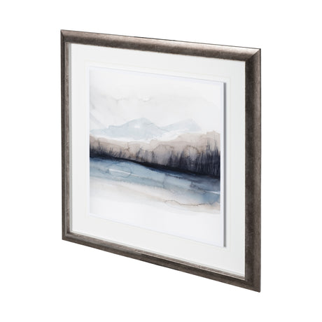 Horizon Shadow I by Grace Popp a Hand Embellished Textured Framed Art Print Matted under Glass from Mercana - Luna Furniture