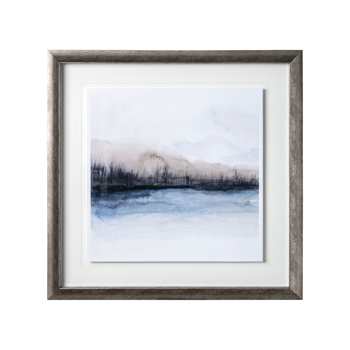 Horizon Shadow II by Grace Popp a Hand Embellished Textured Framed Art Print Matted under Glass from Mercana - Luna Furniture