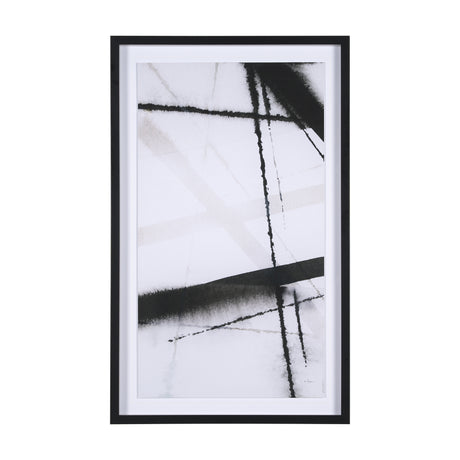 Clouding Mirror I by Panpan Zhang a Framed Art Print Matted under Glass from Mercana - Luna Furniture