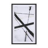 Clouding Mirror II by Panpan Zhang a Framed Art Print Matted under Glass from Mercana - Luna Furniture