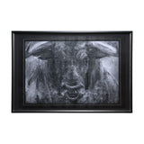 Ringo by Mercana Studio a Hand Embellished Textured Framed Art Print Matted under Glass from Mercana - Luna Furniture