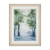 Forest Dew II by Mercana Studio a Hand Embellished Textured Framed Art Print Matted under Glass from Mercana - Luna Furniture