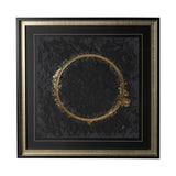 Halo II (Black) by Studio M a handmade Original Framed Artwork under Glass from Mercana - Luna Furniture