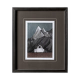Flatten Barn I by Mercana Studio a Hand Embellished Textured Framed Art Print Matted under Glass from Mercana - Luna Furniture