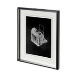 Pacemaker Black II by Alarm a Hand Embellished Textured Framed Art Print Matted under Glass from Mercana - Luna Furniture