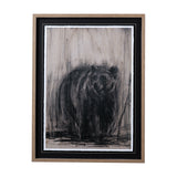 Bear & Moose II by Mercana Studio a Hand Embellished Textured Framed Art Print Matted under Glass from Mercana - Luna Furniture