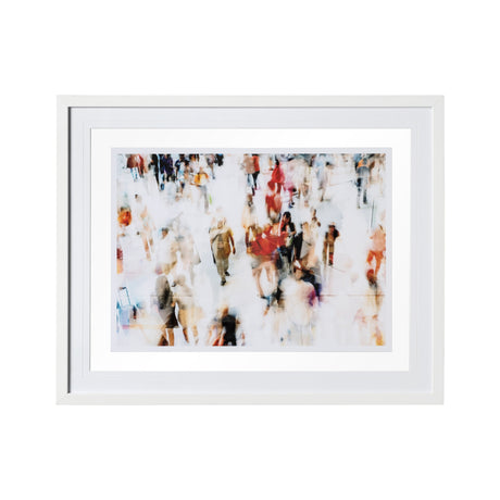 In Transit A by THEstudio a Framed Art Print Matted under Glass from Mercana - Luna Furniture