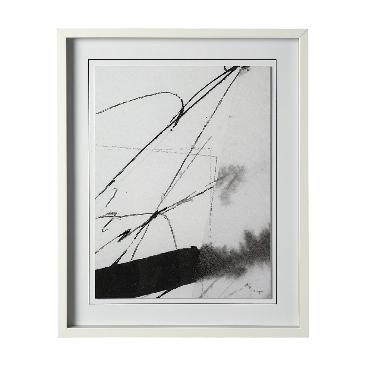 Directions I by Mercana Studio a Hand Embellished Textured Framed Art Print Matted under Glass from Mercana - Luna Furniture