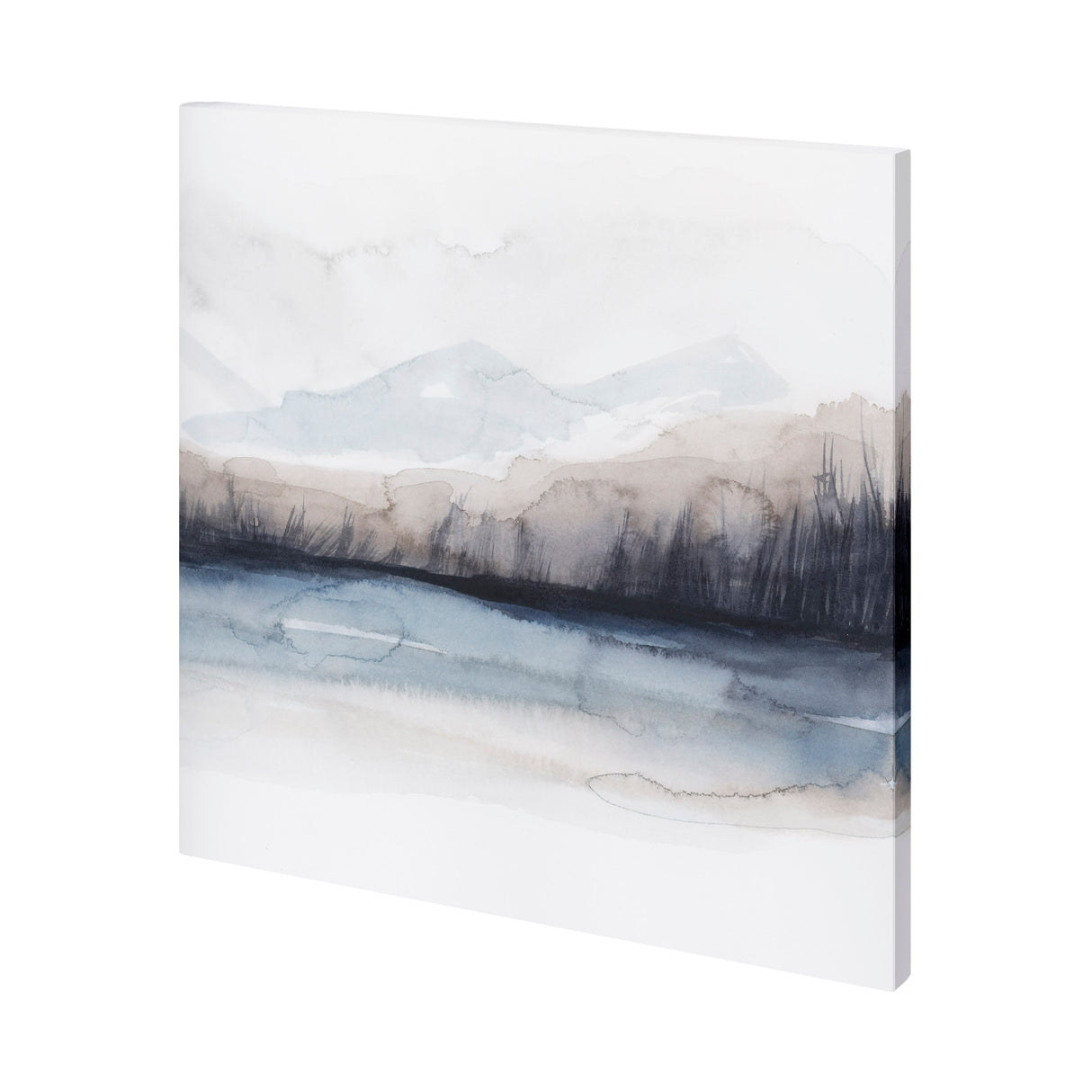 Horizon Shadow I by Grace Popp a Hand Embellished Textured Canvas from Mercana - Luna Furniture