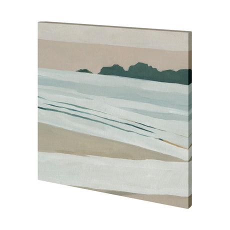 Coastal Lines I by Emma Scarvey a Hand Embellished Textured Canvas from Mercana - Luna Furniture