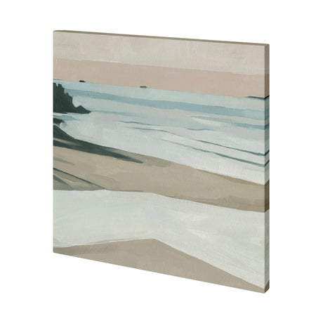 Coastal Lines II by Emma Scarvey a Hand Embellished Textured Canvas from Mercana - Luna Furniture
