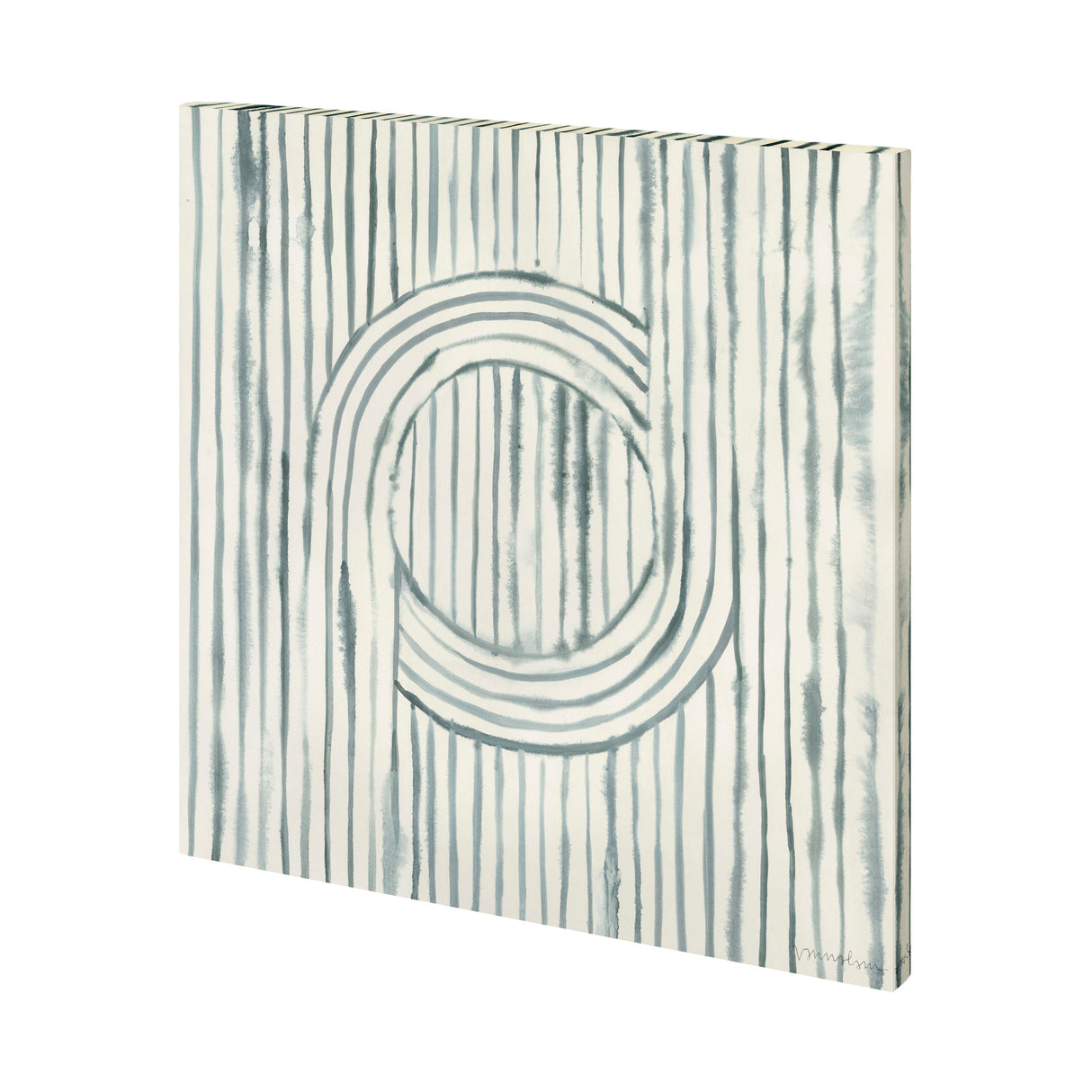 Gyrate I by Vanna Lam a Hand Embellished Textured Canvas from Mercana - Luna Furniture