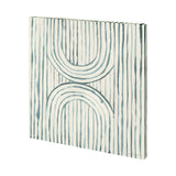 Gyrate II by Vanna Lam a Hand Embellished Textured Canvas from Mercana - Luna Furniture