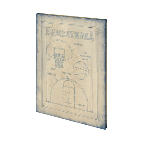 All About the Game III by Ethan Harper a Hand Embellished Textured Canvas from Mercana - Luna Furniture