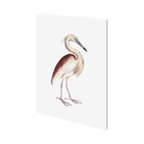 Marone Backed Heron by Maria Mendez a Hand Embellished Textured Canvas from Mercana - Luna Furniture