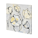 Again III with Yellow by Mercana Studio a Hand Embellished Textured Canvas from Mercana - Luna Furniture