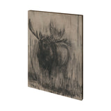 Bear & Moose I by Mercana Studio a Hand Embellished Textured Canvas from Mercana - Luna Furniture