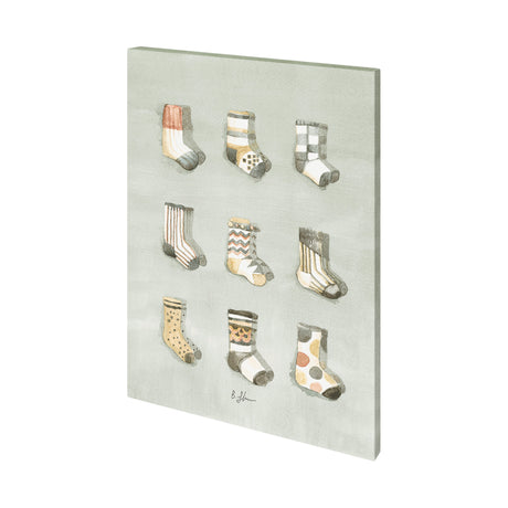 Sock I by Barbara Fleming a Hand Embellished Textured Canvas from Mercana - Luna Furniture