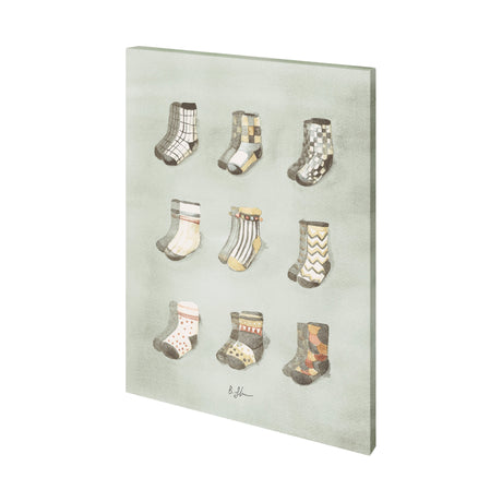 Sock II by Barbara Fleming a Hand Embellished Textured Canvas from Mercana - Luna Furniture
